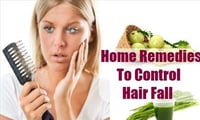 Home remedies for controlling hair loss 